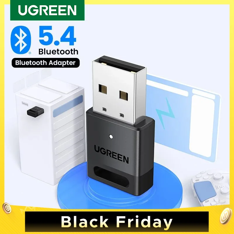 USB Bluetooth UGREEN 5 4 для клавиатуры/мыши/динамиков