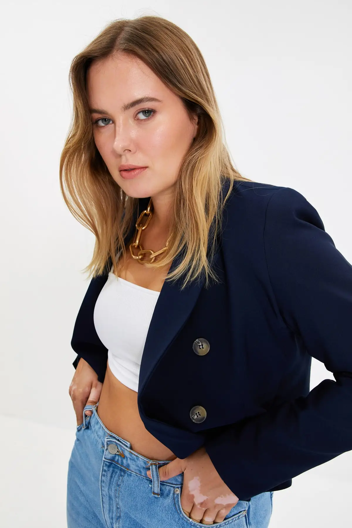 

Trendyol Buttoned Jacket TWOAW22CE0088