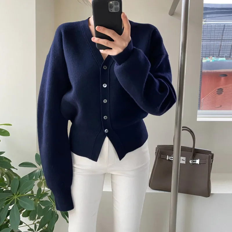 Вязаный кардиган свитер маленькая куртка повседневная футболка в китайском