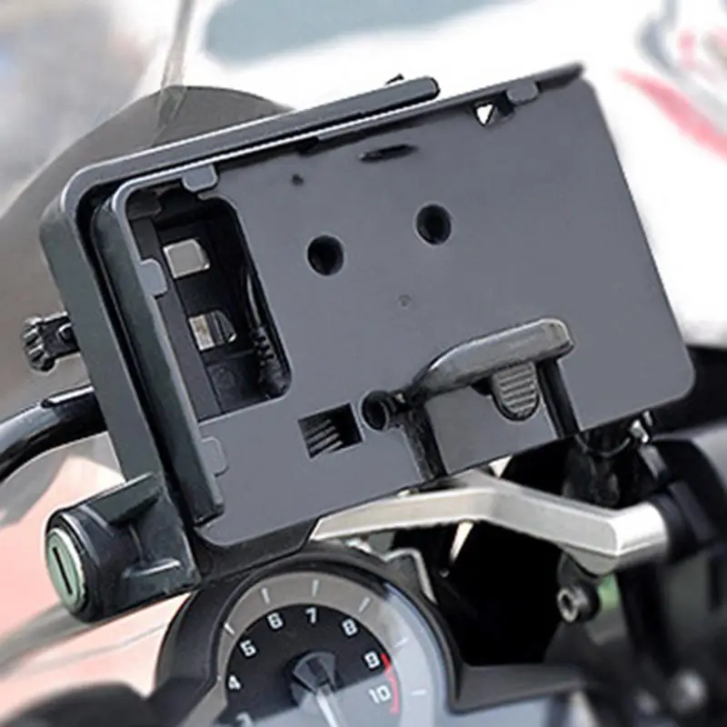 

Motorcycl Mobile Phone Navigation Bracket Universal Twin USB Charging Phone Bracket For R1200GS ADV S1000XR Motorcycle Acesories