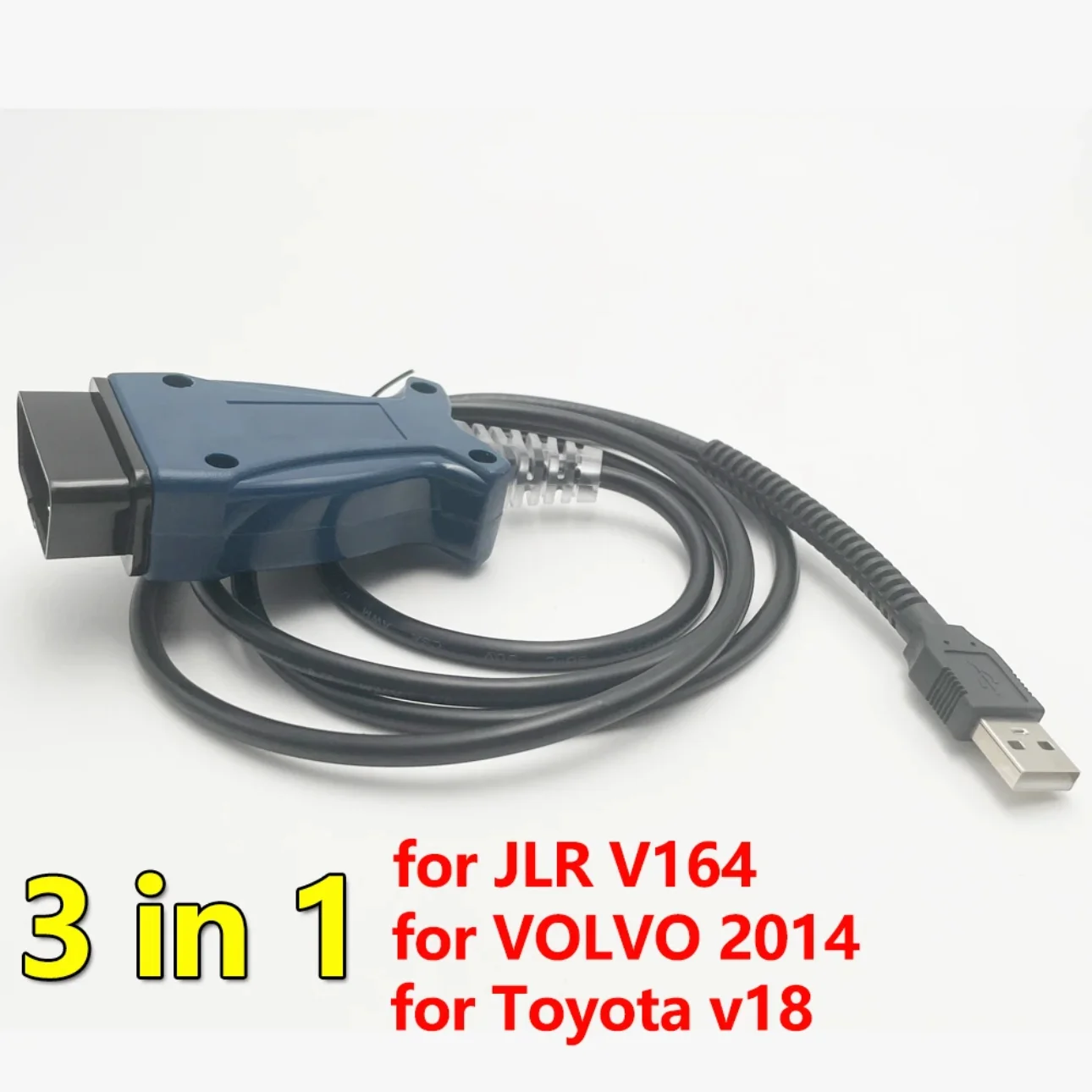 Чип Atmel для Land Rover для Jaguar для Toyota TIS для Volvo Vida 2014d OBD2 Кабель диагностического сканера J1850 J2534 PK Mini VCI (art.: 3920d2816cd6c) - 3920d2816cd6c
