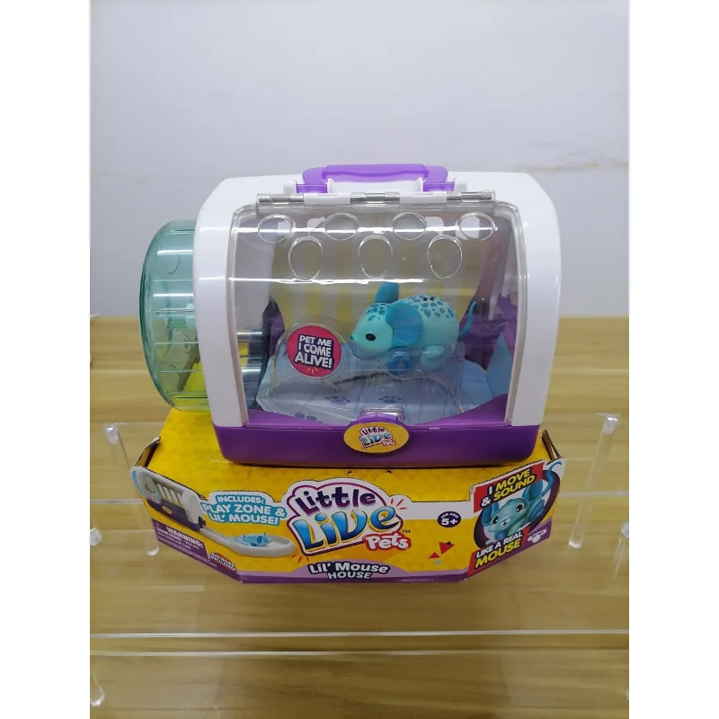 

Little Live Model Pets Figure Lill Mouse House Sound Production Able To Run Toy Pretend Play Children Collection Present