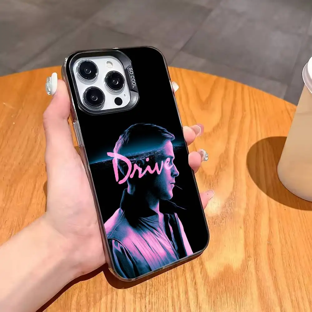 Забавный чехол для телефона с Райаном Гослингом в образе рэпера для iPhone 17, 16, 15, 14, 13, 12, 11, Pro, MAX, серый матовый силиконовый, черный (art.: 3920da00a55d1) - 3920da00a55d1