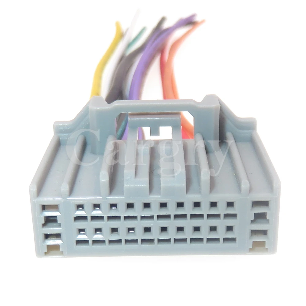 

Разъем для автомагнитолы 24P MX58024SFB ISO, переходники для автомобильного аудио CD, гнездовые вилки для Honda CRV, 1 комплект