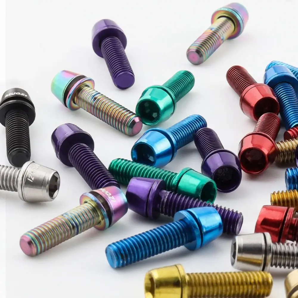 6 шт. прочный держатель руля велосипеда из титановой стали