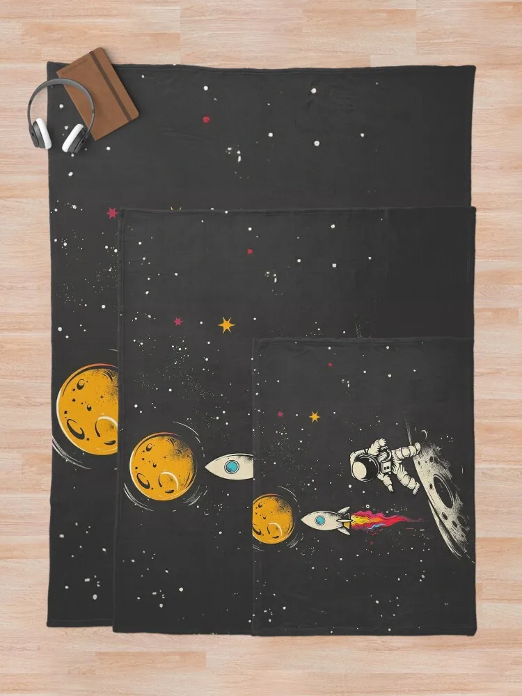 Назад в школу Исследуйте космос с дизайном космонавта от NoarusRainbowLand 2024 одеяло