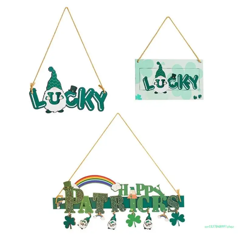 

Кулон на день Патрика, декоративные подвески, подвесные украшения для стен, окна, входной двери, декоративные принадлежности