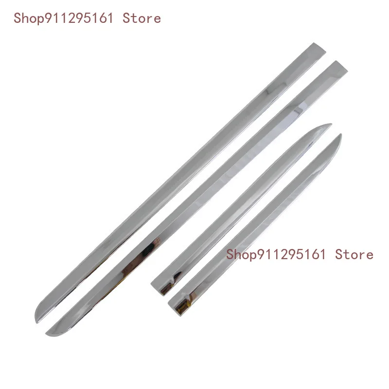 

For Ford Kuga Escape 2013-2018 ABS Chrome Side Door Line Body Cover Trim Door Moulding Exterior Protection Accessories