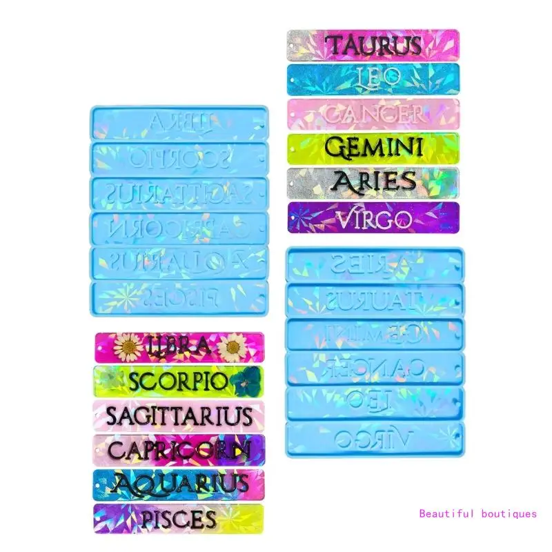 2 шт. форма для голографических закладок сделай сам легко чистящиеся силиконовые