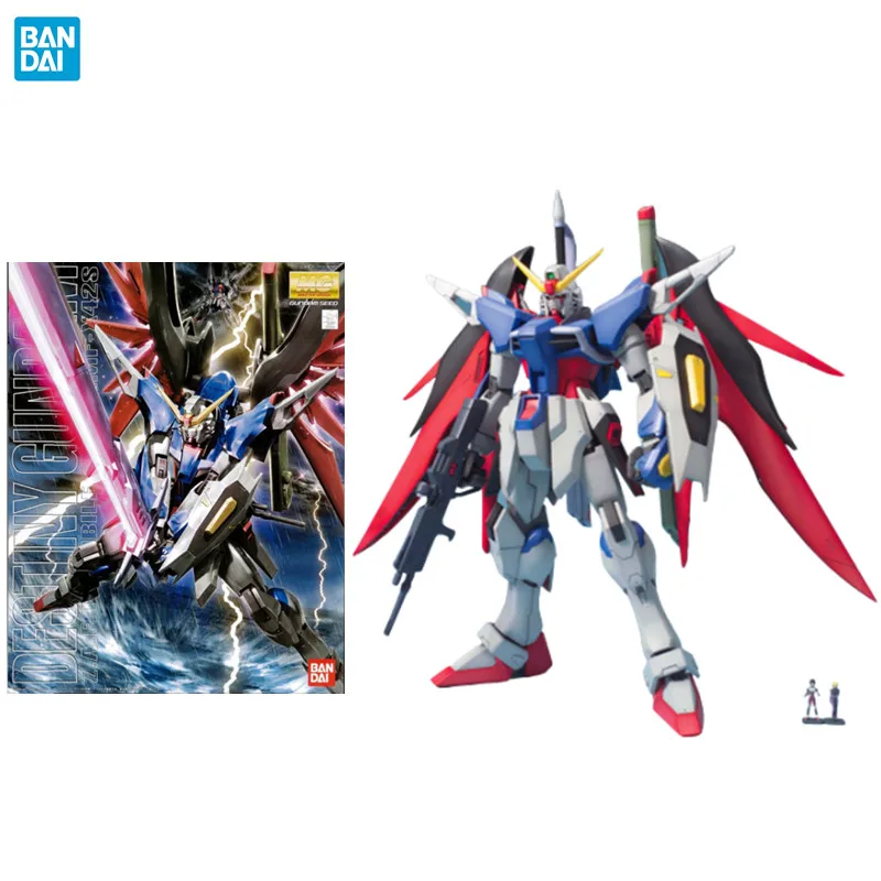 

Bandai Original Gundam Model Anime Figure MG 1/100 ZGMF-X42S Destiny Gundam Action Figure Assemble Collection Toys for Children