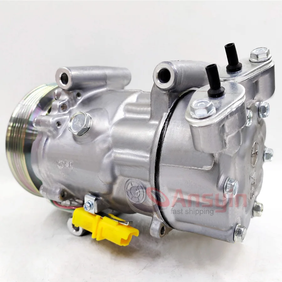 Компрессор воздушного переменного тока SD6V12 для PEUGEOT 206 307 PARTNER Bipper 9646273880 9639078180