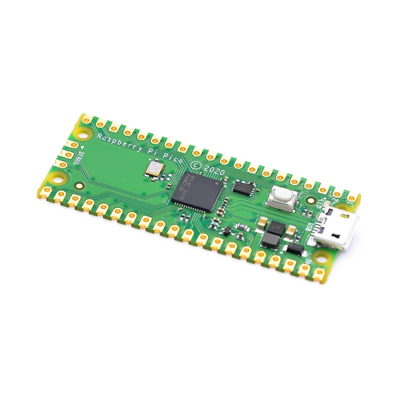 Официальная Raspberry Pi Pico Board RP2040 двухъядерный КБ ARM микрокомпьютер с низкой