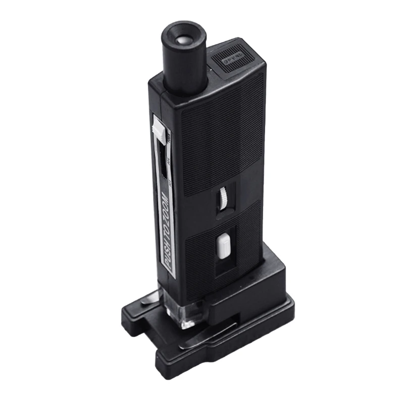 Карманное увеличительное стекло для микроскопа со светодиодной подсветкой