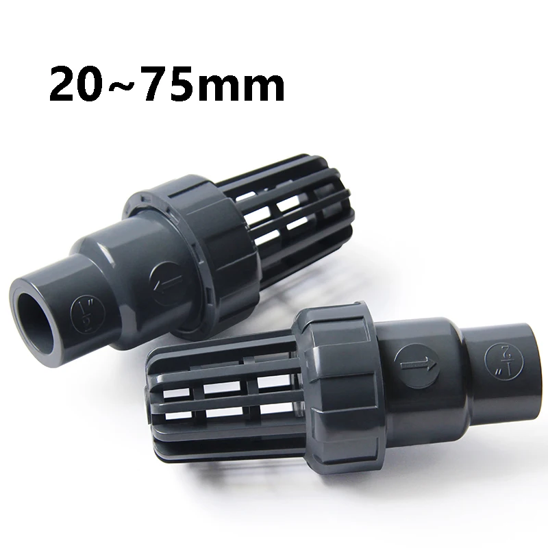 

Обратный клапан PVC 20-75 мм для аквариума