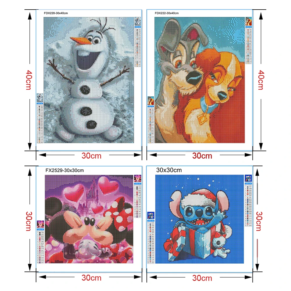 Disney Diamond Painting Cartoon Lilo Stitch Cheshire Cat Elsa Yoda Mosaic Embroidery Diy Rhinestones Children's Room Decor Gift