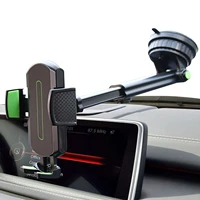 adjustable arm suction cup phone holder suction cup car phone mount windshield dashboard air vent with strong sticky glue filled