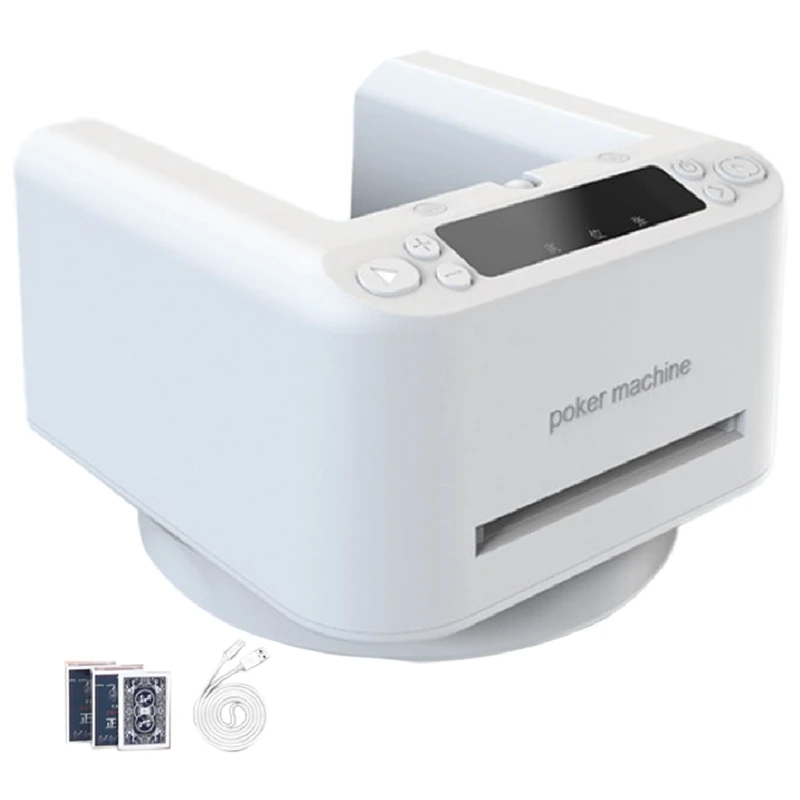 

Poker Card Dealer Machine Rotating Fast And Stable Card Dealing Tool Rotating Card Dealer Machine For Home Card Games