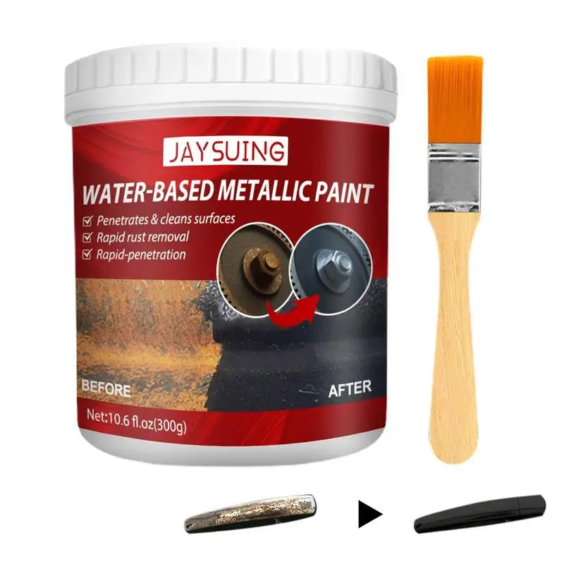 

Metal Rust Remover Paint 300g Rust Converter Water Based Paint Multi Purpose Anti-rust Protection Car Coating Primer For Garage