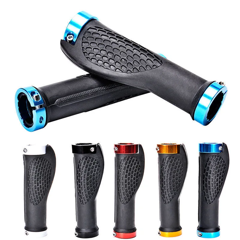 

Ergonomic MTB Road Cycling Skid-Proof Grips Anti-Skid Rubber Bicycle Grips Mountain Bike Parts Lock On Bicycle Handlebar Grips