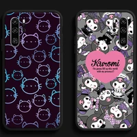 hello kitty kulomi phone cases for huawei honor y6 y7 2019 y9 2018 y9 prime 2019 y9 2019 y9a cases soft tpu funda carcasa coque