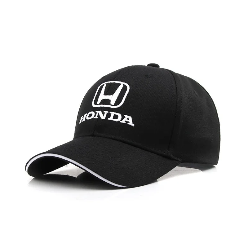 

HONDA хип-хоп шляпа Бейсболка Открытая летняя спортивная шляпа с вышивкой Мужская женская бейсболка для Honda Civic Accord CRV Hrv Jazz