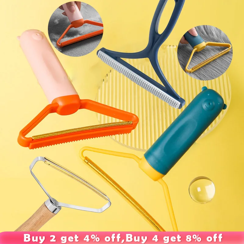 

Double Sided Pet Hair Remover Brush Silcone Lint Remover For Clothing Removes Hairs Cat And Dog Fabric Shaver Carpet Cleaning