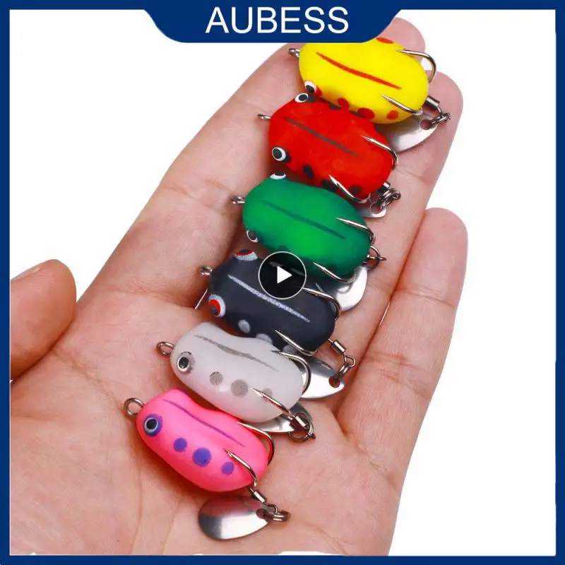 

Small Black Fish Mini Thunder Frog Small Fake Fake Bait Luya Frog Thunder Frog