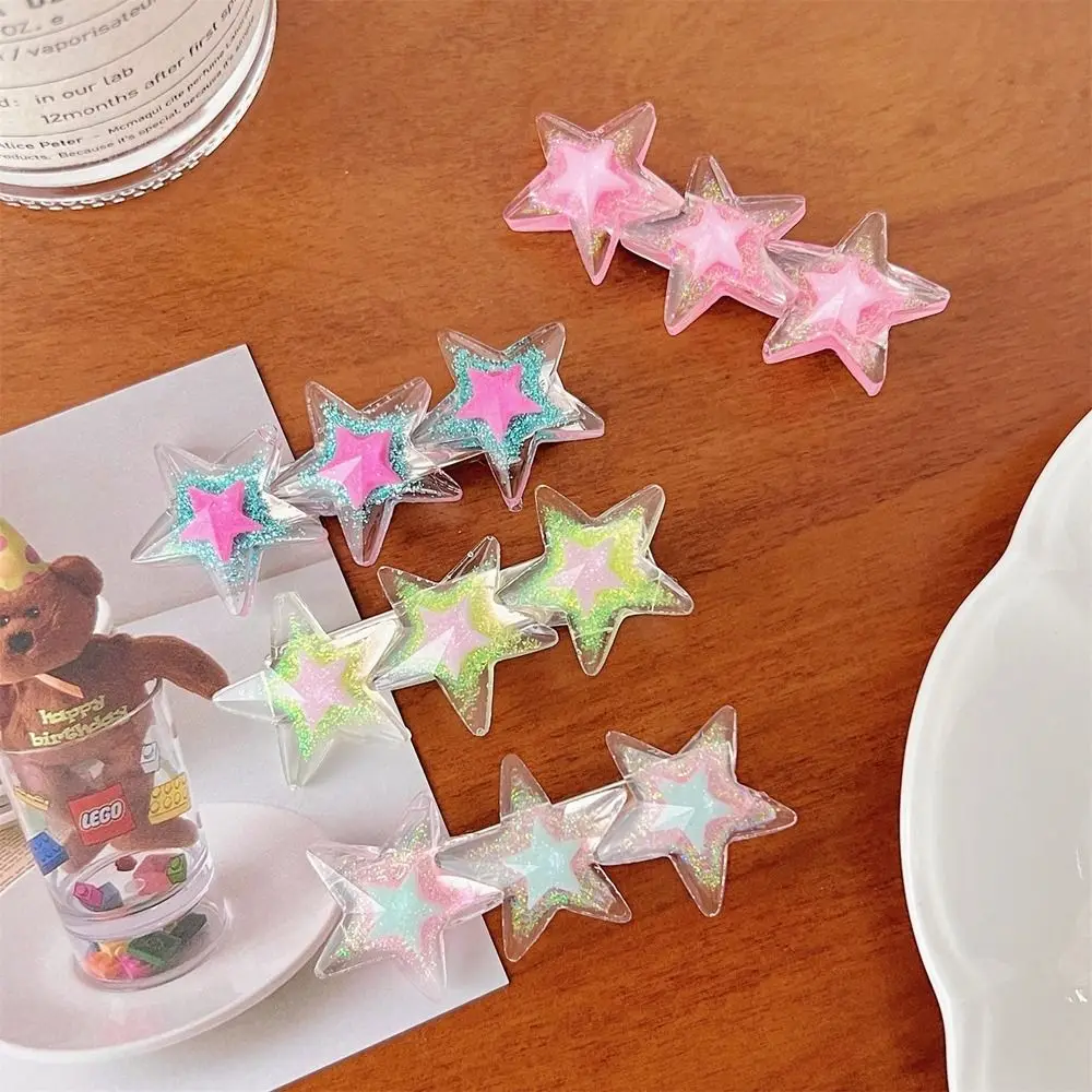 

Five-pointed Star Small Hairpin Sweet Cool Girl Hair Clip Star Hairpin Korean Style Headwear Female Hair Accessories