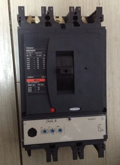 

Original Molded Case Circuit Breaker Nsx400f 400A Mic2.3 3P 3D Authentic 3P Lv432676