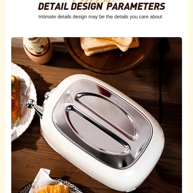 Ретро тостер духовка домашний Автоматический нагрев многофункциональная машина