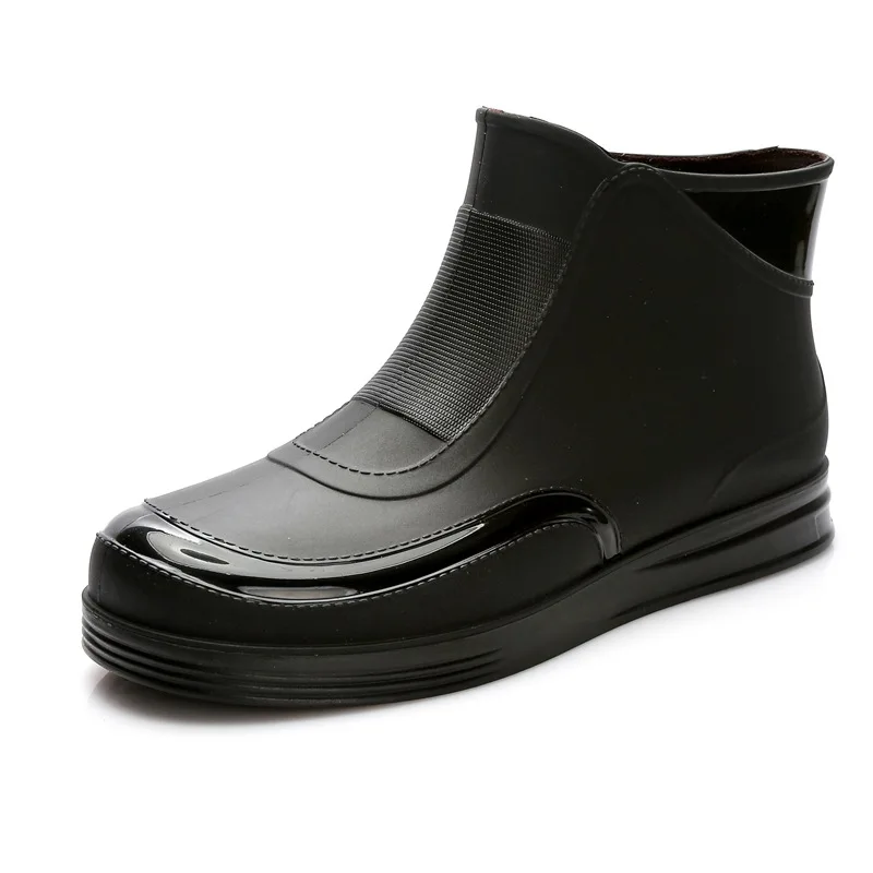 New Unisex Fishing Rain Shoes Summer Rain Boots Non-Slip Men Waterproof Rain Boots Men's Water Boots Rubber Work Boots enlarge