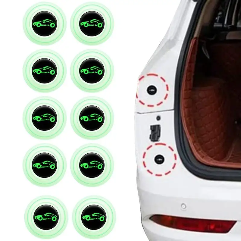 

Universal Car Door Shock Absorption Pad Silica Gel Universal Car Door Protector Stickers Fits Universal Cars Sound Insulation