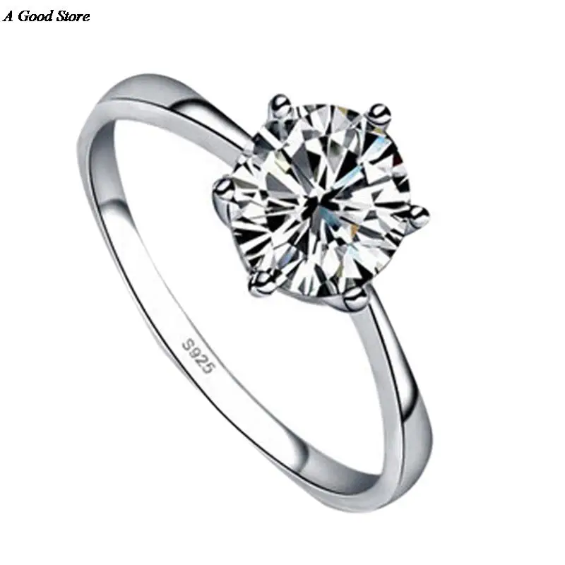 

New Fashion High Imitation Plated Ring Wedding Ring Women Charm Jewelery Gift