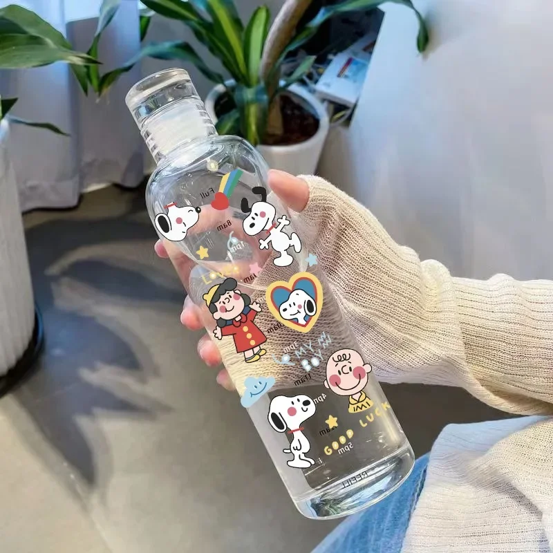 Пластиковая бутылка для воды Snoopy 500 мл