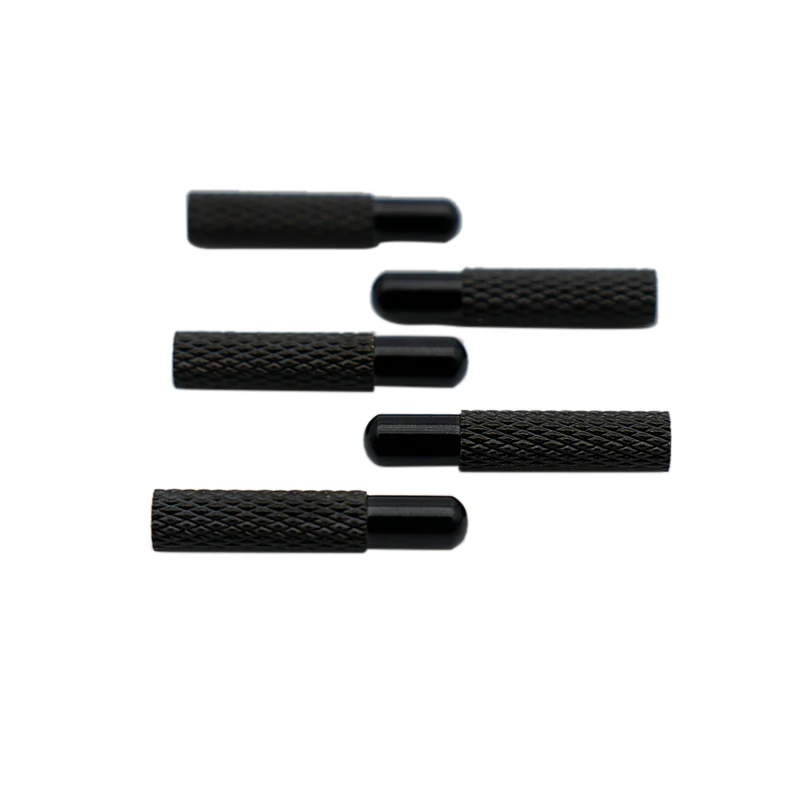 Weiou Lacet Grid Pattern Warhead Sport Aglets 25*5MM Special Type Black Metal Tips Sneaker Rope Ends 20pcs/pck Bulk/Wholesale