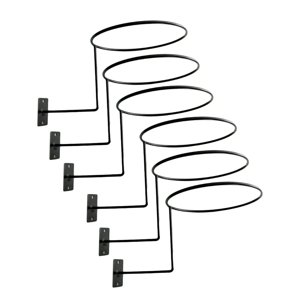 6 шт. держатель для мотоциклетного шлема настенное крепление подставка шляп