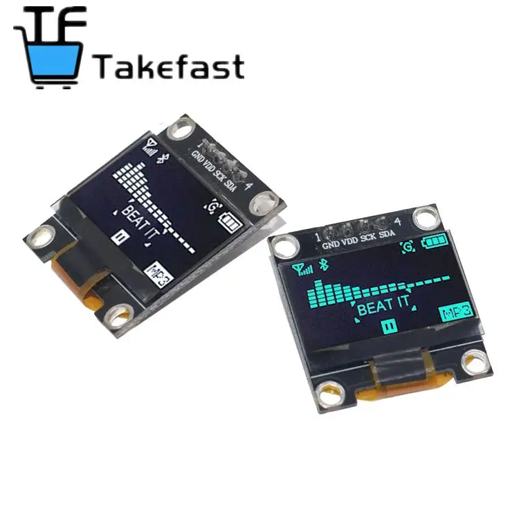 Модуль OLED-дисплея 0 96 дюйма XIASONGXIN LIGHT брендовый белый/желтый синий/красный