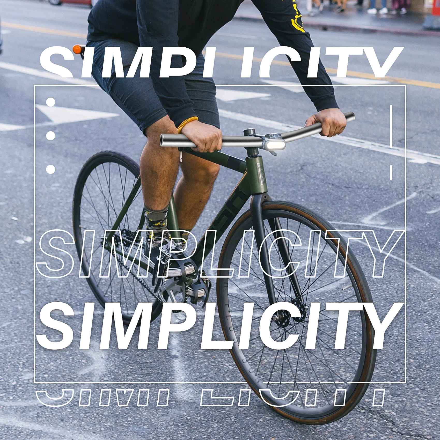 Велосипед с фиксированной передачей из сплава прямой велосипедный руль Fixie Bike