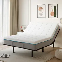 Full /Twin XL   Adjustable Bed Base Frame with Wireless Remote, Independent Head & Foot