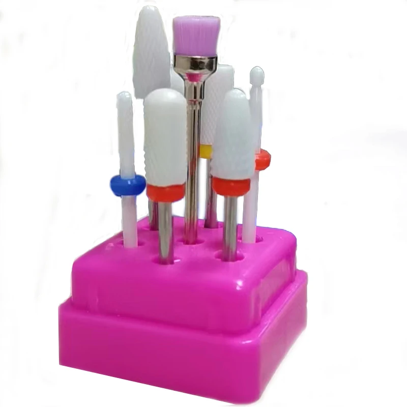 

Керамические фрезы для ногтей, инструменты для удаления кутикулы, пилка для ногтей, Шлифовальная головка, аксессуары для ногтей, оборудован...