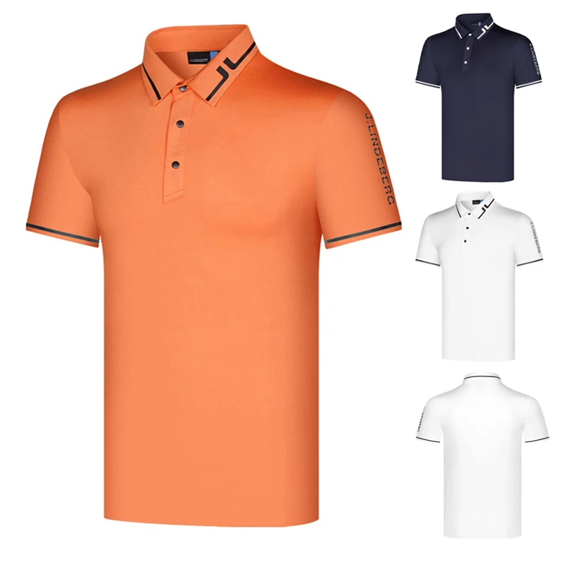 

2022 Golf Clothing New Golf Wear Men Summer Leisure Shirt Ventilation Quick Drying T-shirt Sportswear Accessories