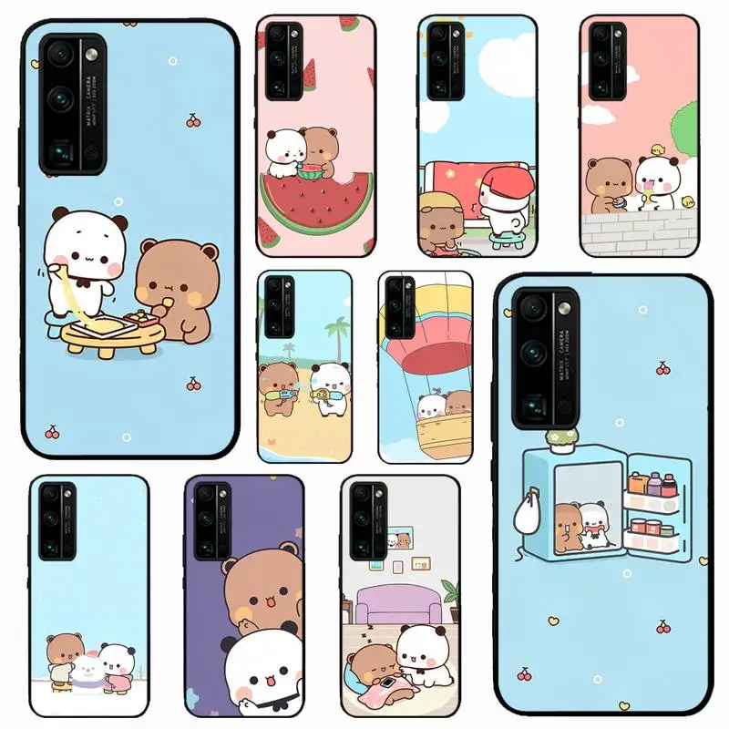 

Bubududu Panda Phone Case for Huawei Honor 10 i 8X C 5A 20 9 10 30 lite pro Voew 10 20 V30