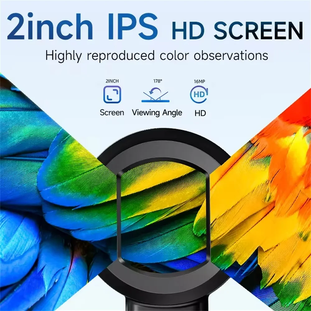 Ручной мини-электронный цифровой микроскоп с 100-кратным увеличением