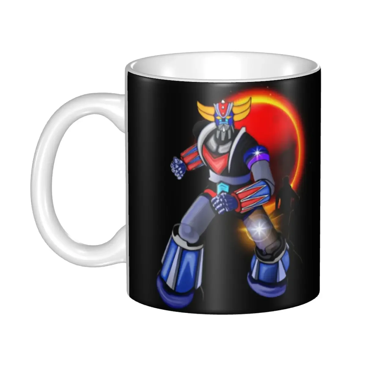 Персонализированная кружка с аниме НЛО робот грендетер Сделай Сам Золотой Дрейк