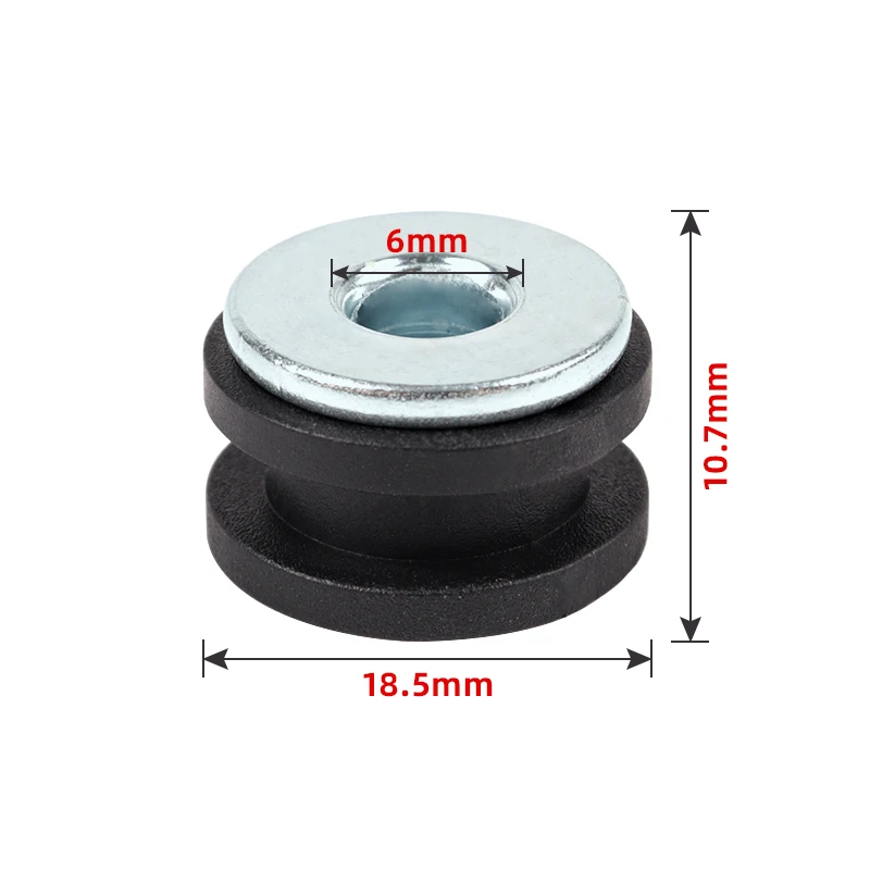 Резиновые прокладки 6 мм для мотоцикла Обтекатели Yamaha R1 R6 R3 R25 YZF600 Honda CBR 650 600 CBR500R BMW