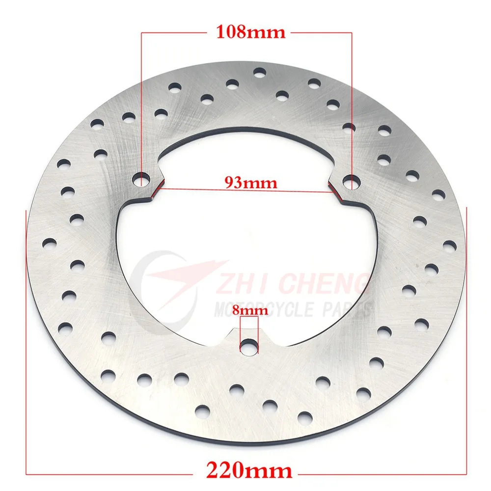 Ротор заднего тормозного диска мотоцикла 220 мм для Yamaha YZF-R3 R3 321cc R25 2015 2016 2017 2018 2019