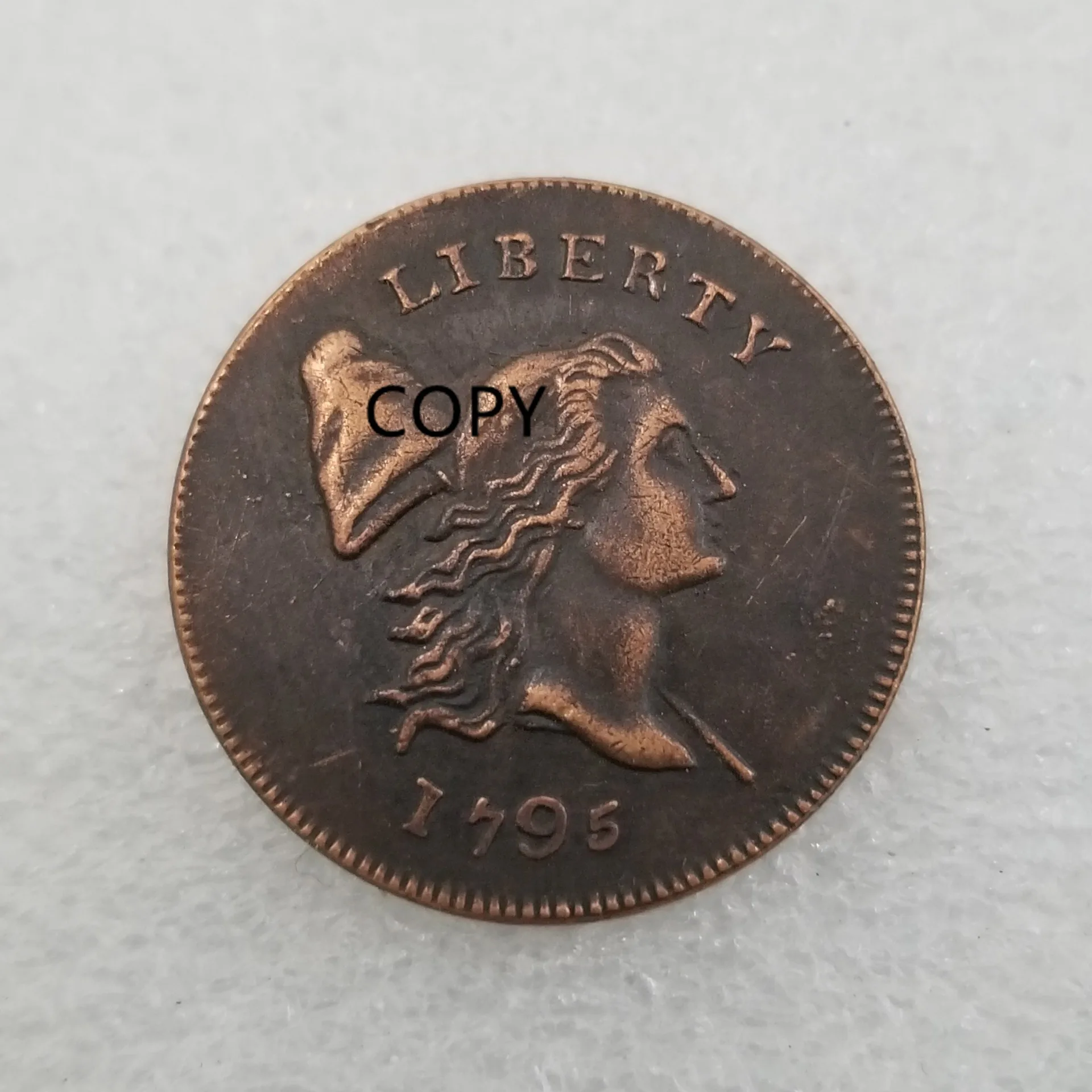 

1795 LIBERTY CAP Large Cent Coin Replica Commemorative Coins COPY Specie Metal Collectibles