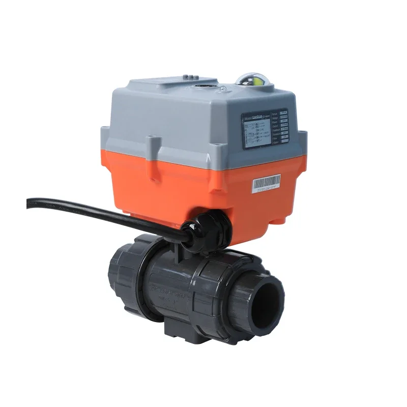 24 В постоянного тока 2-ходовой ПВХ изготовленный на заказ электрический шаровой