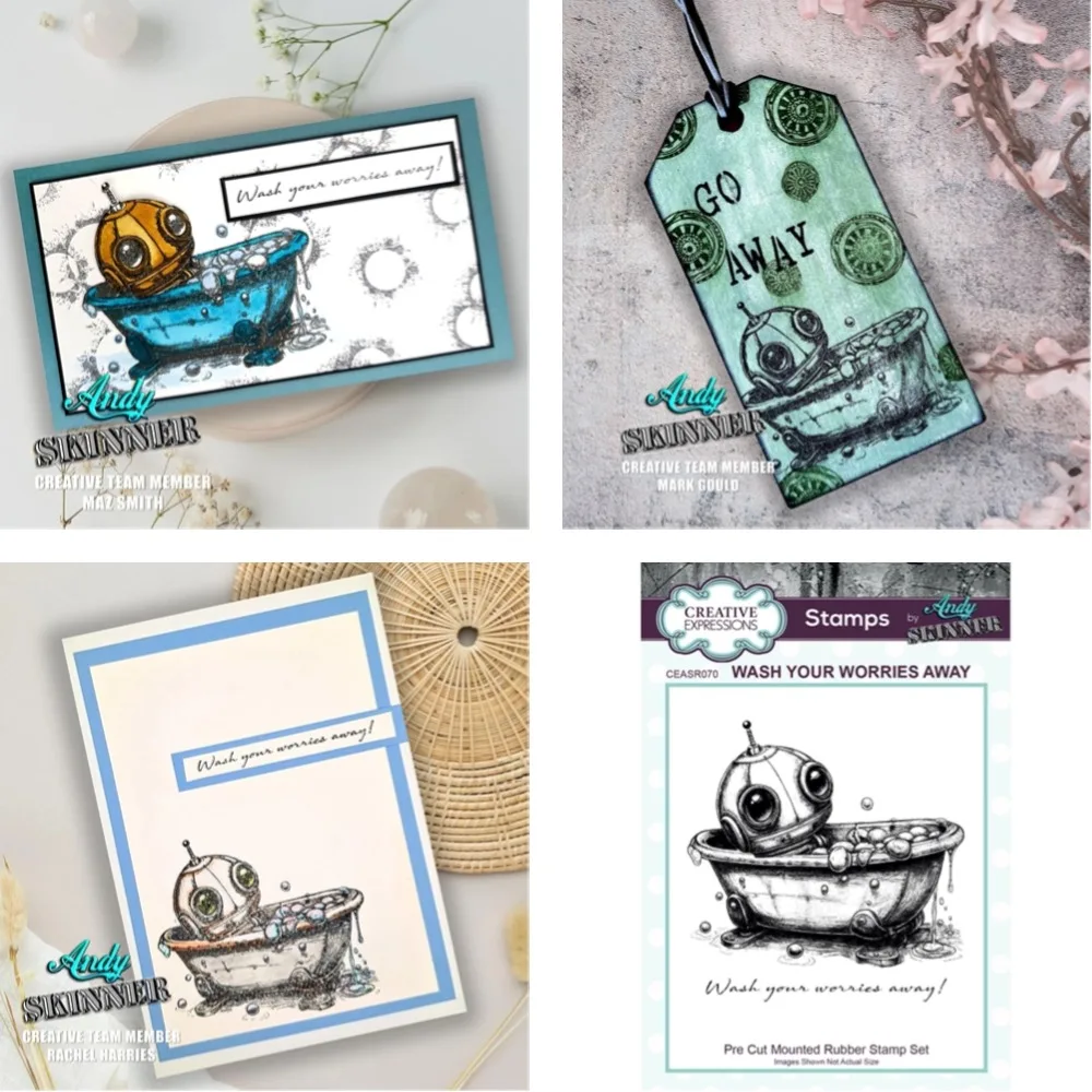 2024 Хэллоуин Большой Глаз робот Книга Обложка штампы Сделай Сам Скрапбукинг