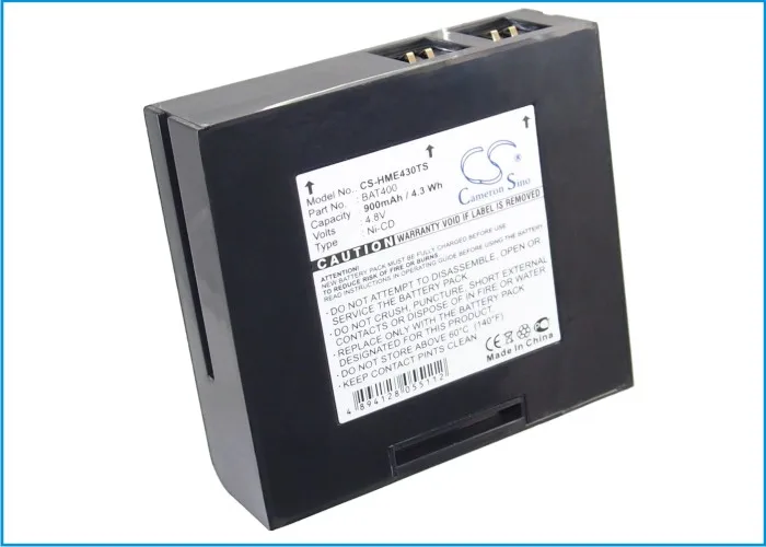 

CS 900mAh Battery For HME BAT400 HME 400 430 900BP Com400 Com900 Communicators C400 C430